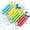 12PCS, variant on 12 Pack Foam Water Guns, Long Range Foam Squirt Guns Bulk, Lightweight Floating Water Blaster for Pool Beach Summer Outdoor Water Games, Water Shooter Party Favors (4 Colors)