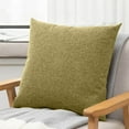 thumbnail image 5 of Zmeidao Solid Color Throw Pillows, Decorative Throw Pillows with Inserts, 18”x18” Square Pillows for Sofa, Couch, Bed, Chair Cushion, 5 of 6