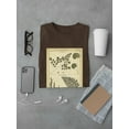 thumbnail image 3 of Antique Ferns T-Shirt Men -Denis Diderot Designs, Male Large, 3 of 4