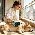 thumbnail image 5 of Cififendec Static Pet Hair Remover Mitt, 9.06"×8.27", Double Sided Mesh Breathable Grooming Glove for Dog Cat Sofa Carpet Shed Fur Quick Cleaning, 5 of 5