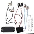 thumbnail image 1 of 2 Band Active Bass Guitar EQ Equalizer Preamp Circuit Pickup Black, 1 of 5