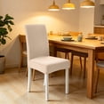 thumbnail image 2 of Stretch Chair Covers - Thick Knit, Washable Polyester Slipcovers for Dining, Office, and Restaurant Chairs, Durable and Easy to Install, Provides Complete Protection from Stains and Dust, 2 of 5
