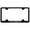 Black, variant on Honda Clarity Stainless Steel Wide Body License Plate Frame (Chrome)
