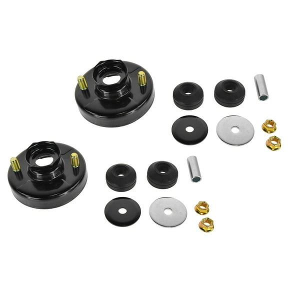 TRQ Driver & Passenger Side Strut Mount Kit Fits Select 1994-2001 Acura Integra 1992-2000 Honda Civic 1993-1997 Civic del Sol 1997-2001 CR-V 2000-2009 S2000