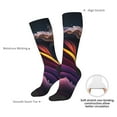 thumbnail image 4 of Balery Colorful Abstract Wave Motion Calcetines novedosos Calcetines deportivos Calcetines hasta la rodilla Calcetines de algodón Calcetines originales y geniales, 4 of 6