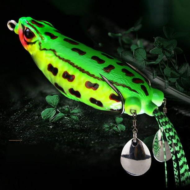 Silicone Giant Soft Frogs Fishing Lures 9cm 25g Simulation Bait