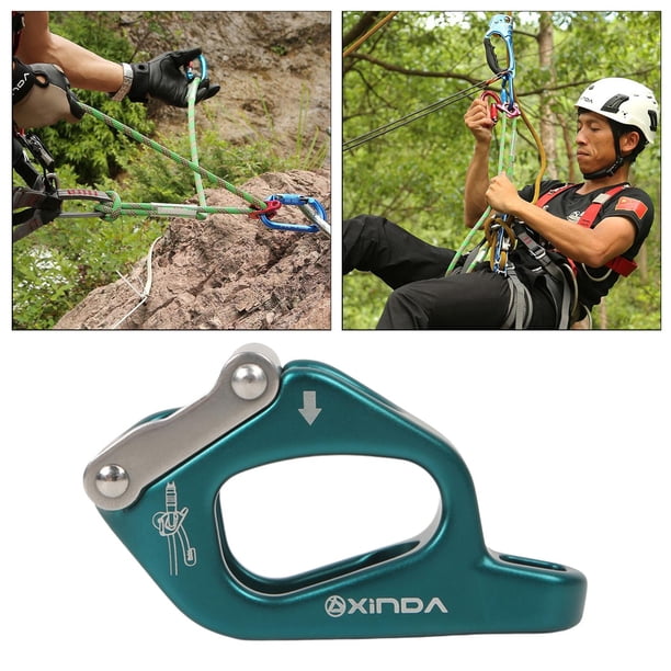 Cordón de posicionamiento Arnés de protección utilitario para arboristas que suben y bajan Ajustador verde Cola Cordón de escalada al aire libre