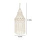 thumbnail image 3 of Decoración del hogar, decoración de habitaciones, decoración de paredes, pantalla de lámpara de macramé bohemio, cuerda de algodón natural, decoración única para sala de estar, guardería, oficina, pan, 3 of 7