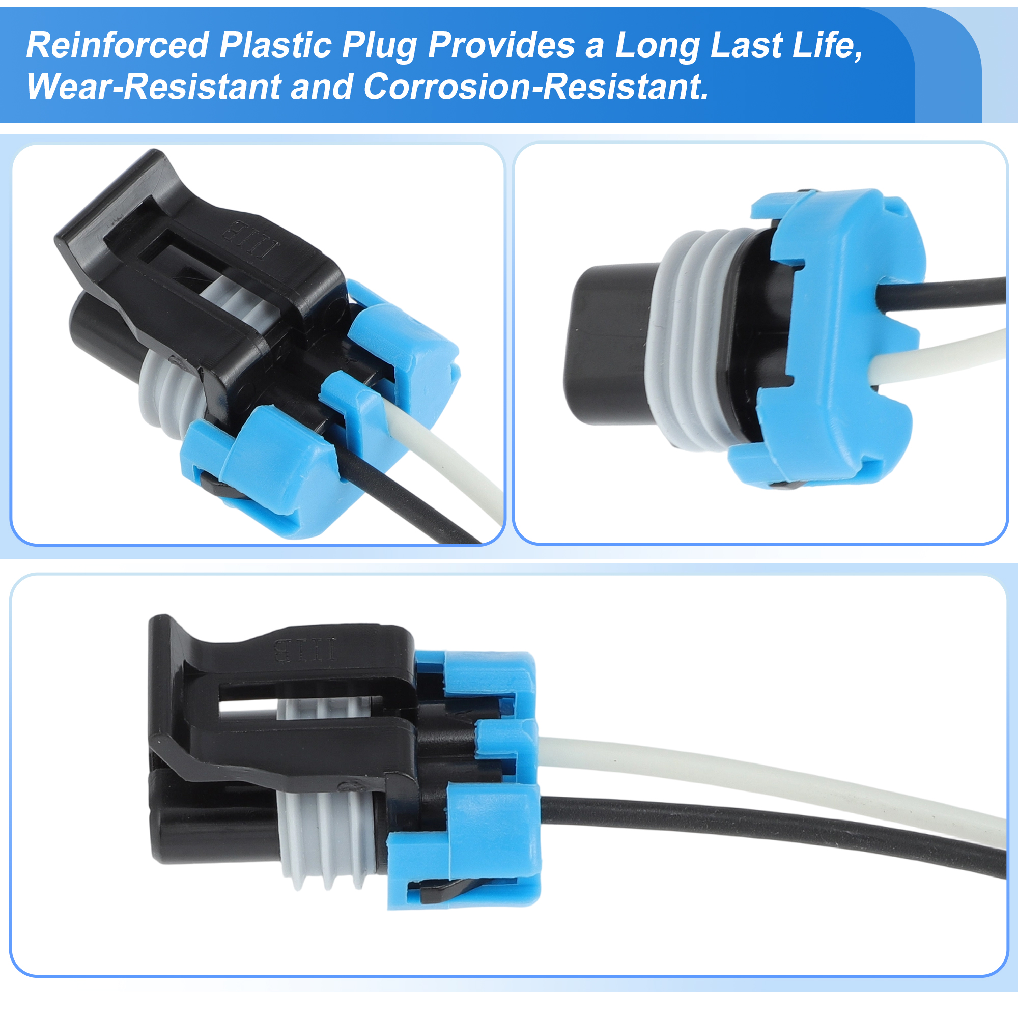 Unique Bargains Ignition Knock Detonation Sensor Connector for Nissan and for Mercury
