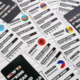 thumbnail image 3 of Rude Hand Gestures Cards Pocket Cursing Cards Swear Language Funny Cards Gifts, 3 of 3