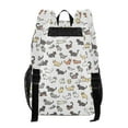 thumbnail image 3 of ALAZA Clear Backpack Cat Pattern PVC Transparent BookBag, 3 of 7
