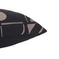thumbnail image 5 of LR Home Stacy Garcia  Cotton Blend Poly Filled Pillow in Black/Beige, 24" x 24", 5 of 8