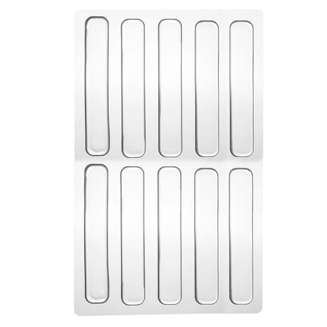 Autocollants de Porte en Silicone Sans Perçage Protection Murale Transparente