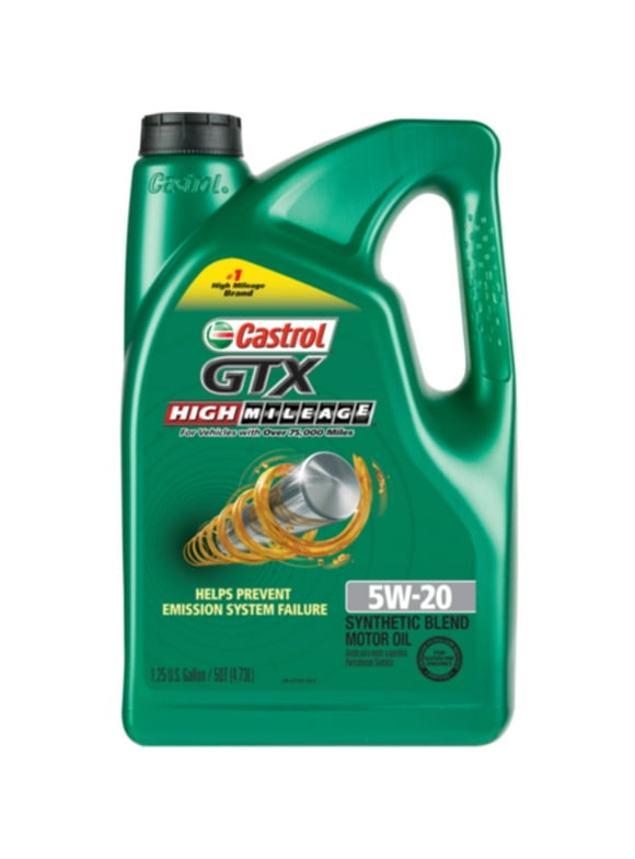 Castrol GTX High Mileage in Castrol Oil