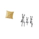 thumbnail image 5 of Funda de almohada,Fundas de cojín para sofá cama,funda de almohada cuadrada,Funda de almohada Funda de cojín Funda de cojín para sofá,Escultura de figura,Estatua sentada Figura Escultura, 5 of 8