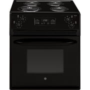 GE JM250DTBB 3.0 Cu. Ft. Black Drop-In Electric Range