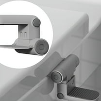 LAMIRO Baby Proof Toilet Seat Lock Height Adjustable Toilet Lid Lock Child Safety