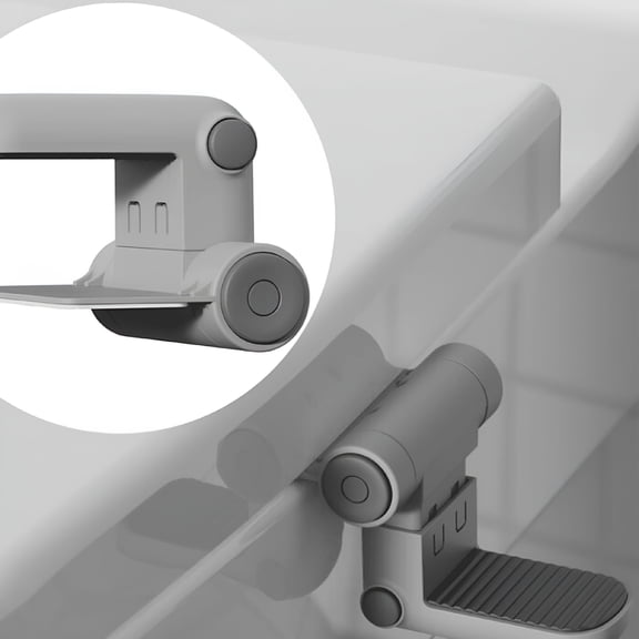 LAMIRO Baby Proof Toilet Seat Lock Height Adjustable Toilet Lid Lock Child Safety