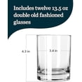 thumbnail image 3 of 918CD Heavy Base  Double Old Fashioned Glasses, 13.5-ounce, Set of 12, 3 of 5