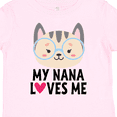 thumbnail image 4 of Inktastic Nana Loves Me Grandchild Girls Toddler T-Shirt, 4 of 5