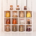 thumbnail image 4 of 6 Pcs Convenient And Practical Glass Storage Bottles Kitchen Food Containers, 4 of 9