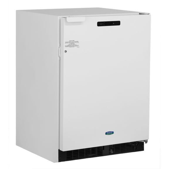 Marvel Scientific MS24RFS4R White 24" Wide 3.8 Cu. Ft. Laboratory Refrigerator And Freezer