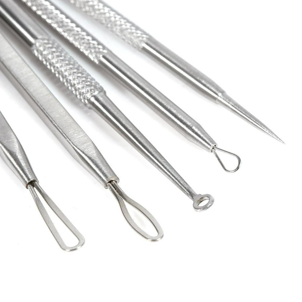 Mgaxyff Blackhead Removal Needle, Acne Remover,5PCS/Set Stainless Steel