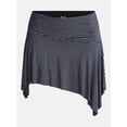 thumbnail image 5 of No Boundaries Asymmetrical Mini Skirt, Women’s XXS-XXL, 5 of 5