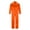 A-87 Orange, variant on Men's Work Jumpsuits Dustproof spray painting Workwear Coveralls Jumpsuits Long Sleeve Rompers Resistant to Dirt