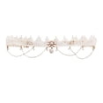 thumbnail image 1 of Charm Lace Pearl Crown Cinta para El Cabello Cadena de La Frente Accesorio para, 1 of 8