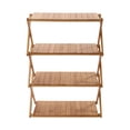 thumbnail image 5 of MONIPA 4 Tier Camping Table Picnic Foldable Bamboo Storage Rack Multifunction Shoe Rack, 5 of 12