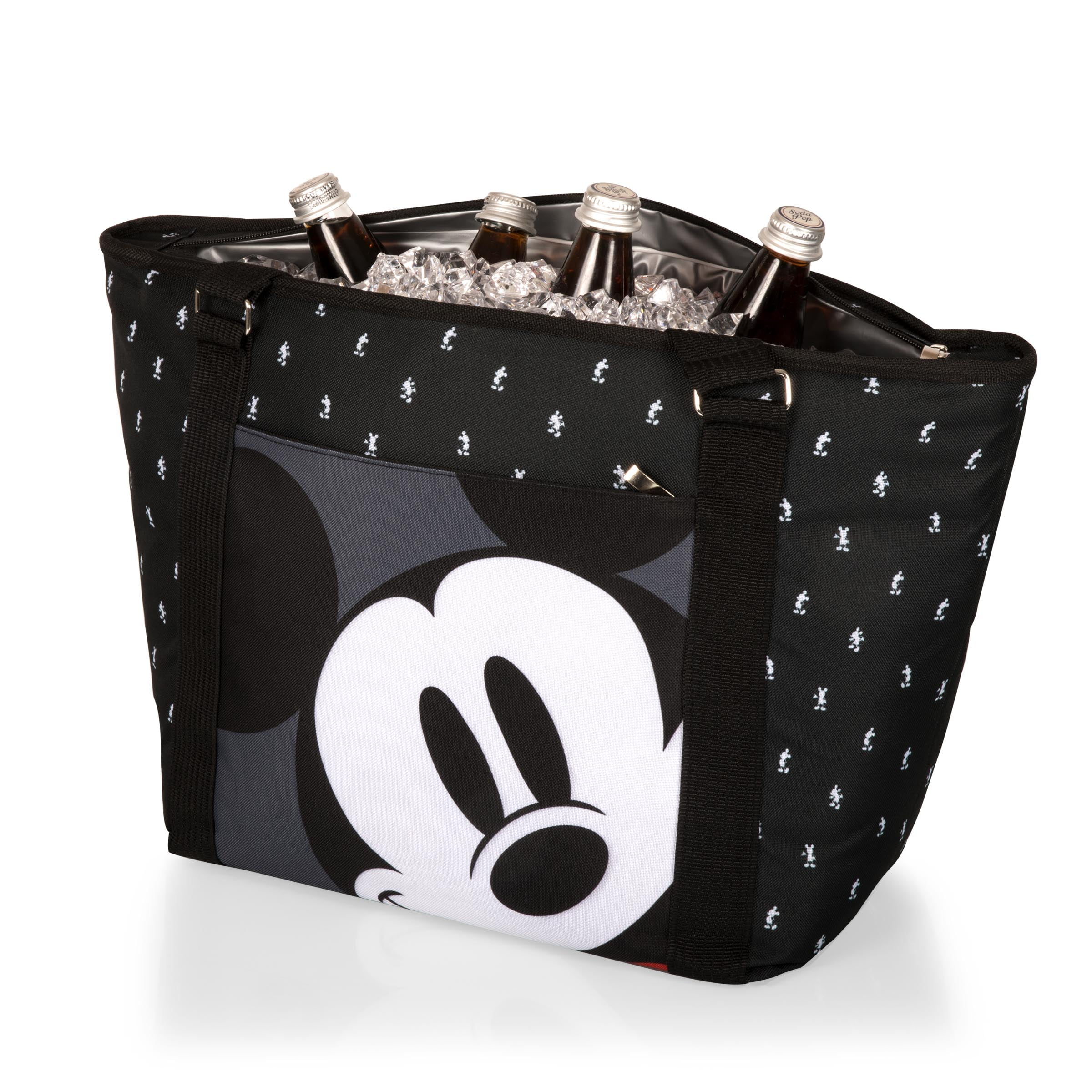 Oniva Disney Mickey Mouse 20 qt. Insulated Cooler Tote Bag, 24-Can Capacity, Mickey Mouse Step and Repeat Pattern