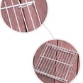 thumbnail image 3 of KAKOWELY Portable BBQ Grill Stainless Steel BBQ Rack Mini Foldable Barbecue Grill Simple Barbecue Rack Outdoor Barbecue Grill (Size 2)12.6"X9.84"X7.09", 3 of 4