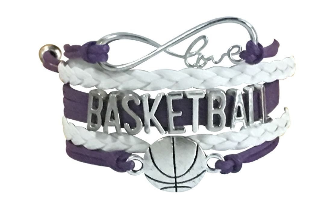 Infinity Collection Kentucky Basketball Bracelet Kentucky Basketball Jewelry & Perfect Basketball Fan Gift