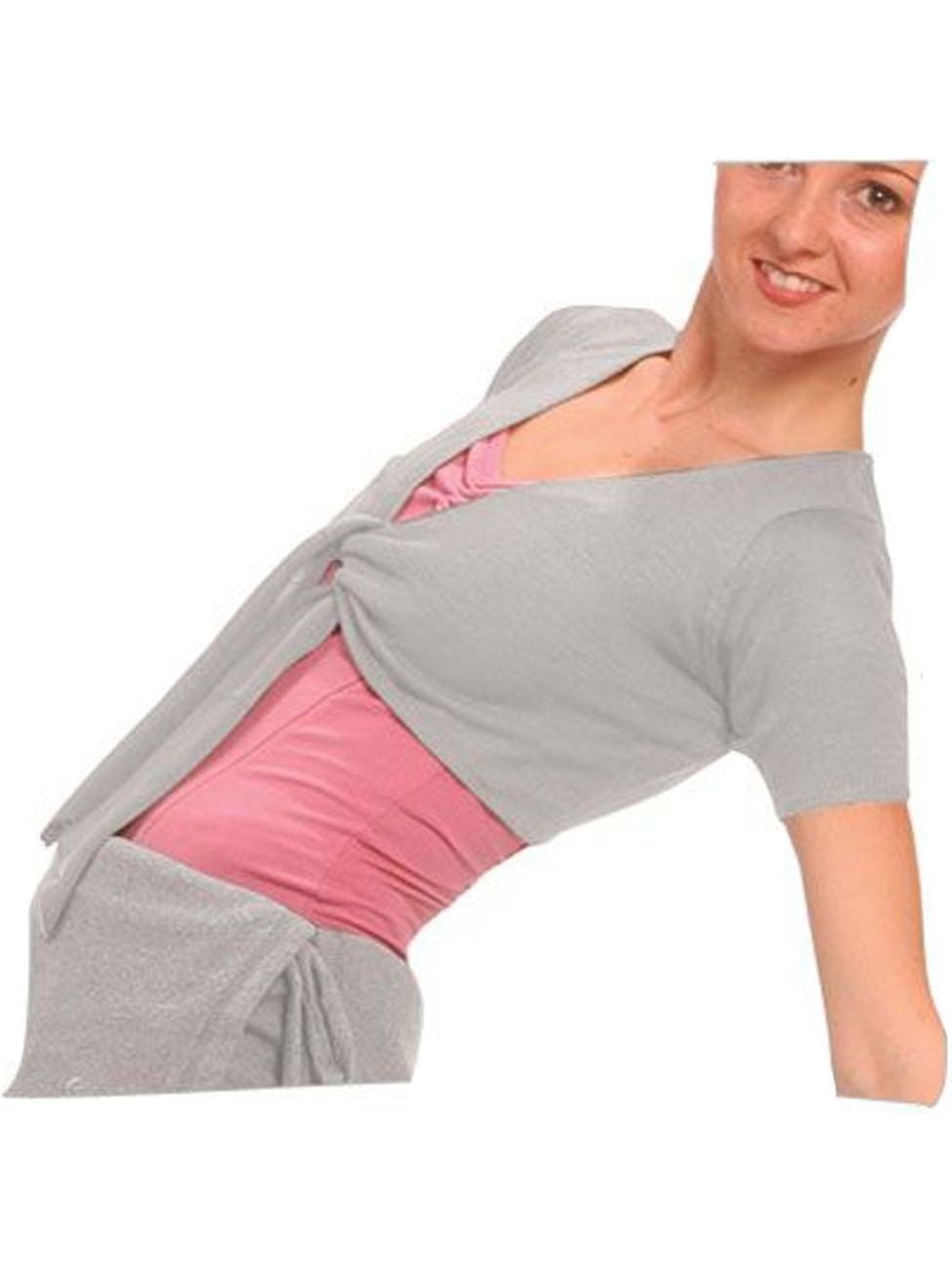 short wrap sweater