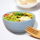 thumbnail image 5 of Cuencos de cereales irrompibles – Juego de 4 cuencos ligeros de fibra de paja de trigo – Apto para lavavajillas y microondas – para arroz, cuencos de sopa (24 oz), 5 of 5