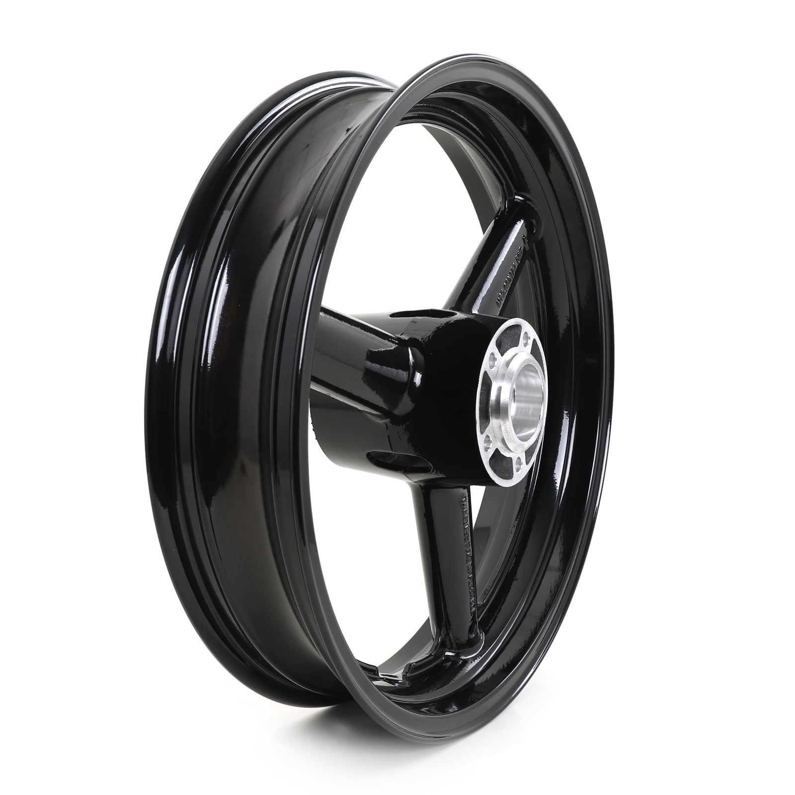 17x3.5 Front Wheel Rim for Suzuki SV1000 / S 2003 2004 GSXR 600 2001-2005 02 03 04 05 GSX-R 750 2000-05 GSX R 1000 01-04 Glossy Black Aluminum Alloy A365 Tubeless Light weight