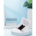 thumbnail image 4 of Hilo dental con palillos YEERSUO 300 piezas, silicona suave, negro, 4 of 6