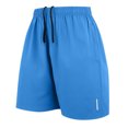 thumbnail image 4 of COMVALUE Men's Athletic Running Shorts Gym Workout 7"/9"/5" Quick Dry Lightweight Sports Basketball Tennis 3 Zipper Pockets Sky Blue for Size L, 4 of 5