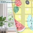 thumbnail image 4 of Watermelons Lemons Cactus Blackout Curtains Thermal Insulation 63 inch Grommet for Bedroom Living Room Bathroom Kitchen Windows 2 Pack, 4 of 6