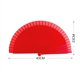 thumbnail image 3 of Red Spanish Dance Rendimiento Fans de madera Accesorios de ropa de boda anticuada Ventilador plegable for pintado a mano, 3 of 6