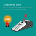 thumbnail image 3 of Door Stop Alarm, Door Stop with 120db Security Alarm, Door Wedge Security Device for Travel, Home, Hotel, 2PCS, 3 of 5