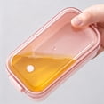 thumbnail image 4 of Usloyux Boîte à Lunch à Cadre, Boîte de Conservation Scellée de Qualité Alimentaire, Contenant de Rangement pour Fruits Style Bento, Boîte à Lunch Chauffable au Micro-Ondes, Boîte Portable de Pique-Nique pour Bureau, École, Plein Air, Voyage, 4 of 6