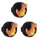 thumbnail image 1 of Funda Silicona Con Dibujos Animados para AirTag GPS Tracker Holder Cordones (Dinosaurio), 1 of 4