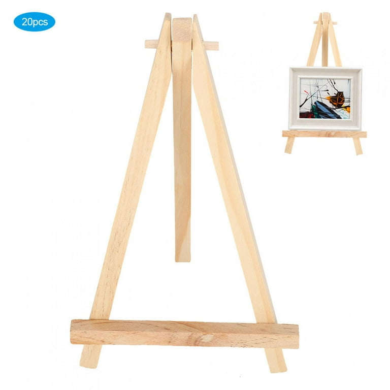 Natural Wood Display Easel, Picture Stands, Displaying Store Sign For  Displaying Small Paintings Office Presentations 