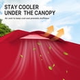 thumbnail image 6 of EAGLE PEAK 8 x 8 Pop Up Canopy Tent Instant Outdoor Canopy Easy Set-up Straight Leg Folding Shelter, 6 of 10