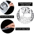 1sheet Horse Stencil Flowers Templates Horseshoe Pattern Large Reusable ...