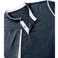 thumbnail image 5 of Men's Casual Multi-color Sports T-shirt Shirt - Men's Stand-up Collar Short-sleeved Top, 5 of 6