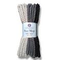 thumbnail image 2 of 5 Pack Bar Mop Towels, Cleaning Kitchen Dish Cloth, 100% Cotton, Machine Washable, Utility Dishcloth, Absorbant Multipurpose - 16x19 Inches, Variety Pack (Gray, Charcoal, Black), 2 of 4