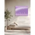 thumbnail image 5 of Purple Wall Art for Living Room,Canvas Picture Wall Decor for Bathroom Bedroom,Modern Minimalist Silver Gradient Texture Art Painting Artwork for Office Kitchen Hallway Dining Room Home Decor 12"x16", 5 of 8